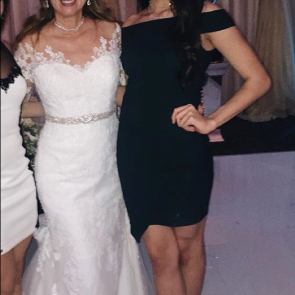 AGACI dark green body dress